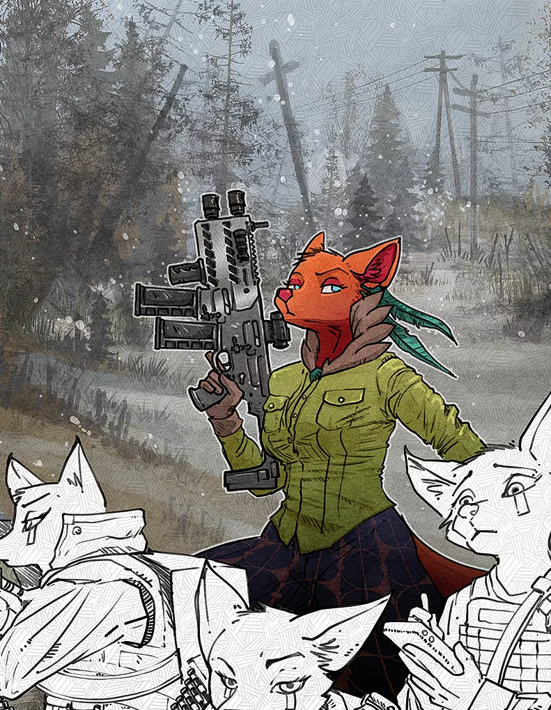 Remy in the Swamp (Ashpond OC) posted by Ashpond2020