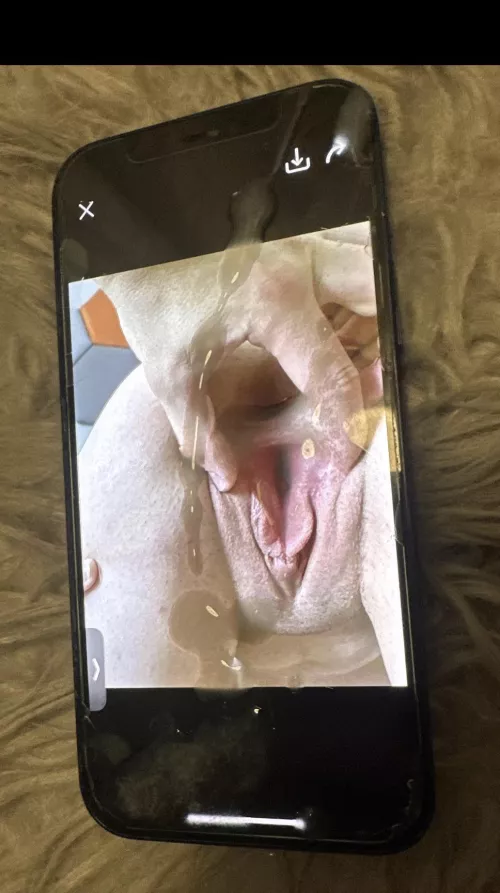 Suck my cum out of her used pussy by tribs_3