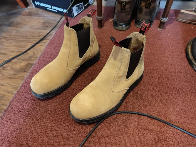 Treating redbacks? Picked up a pair and love em. But I'm in the northeast and don't want to wreck them with the salt. by Due__