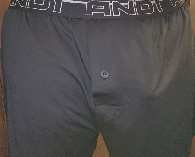 Weekend Black Lounge Boxer Shorts by SMDBZ25