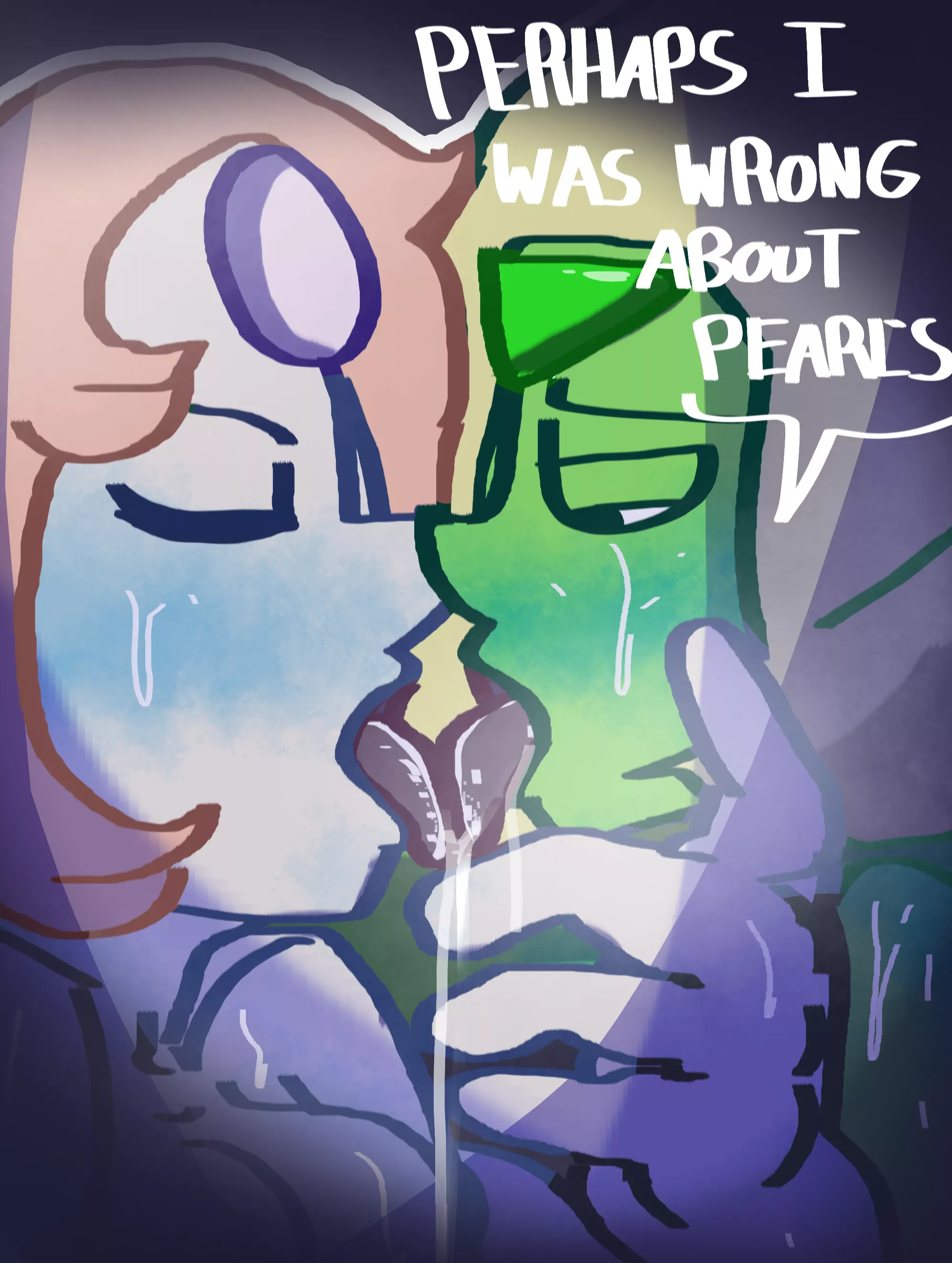 Wet kisses (drawinecchi) posted by Drawinecchi