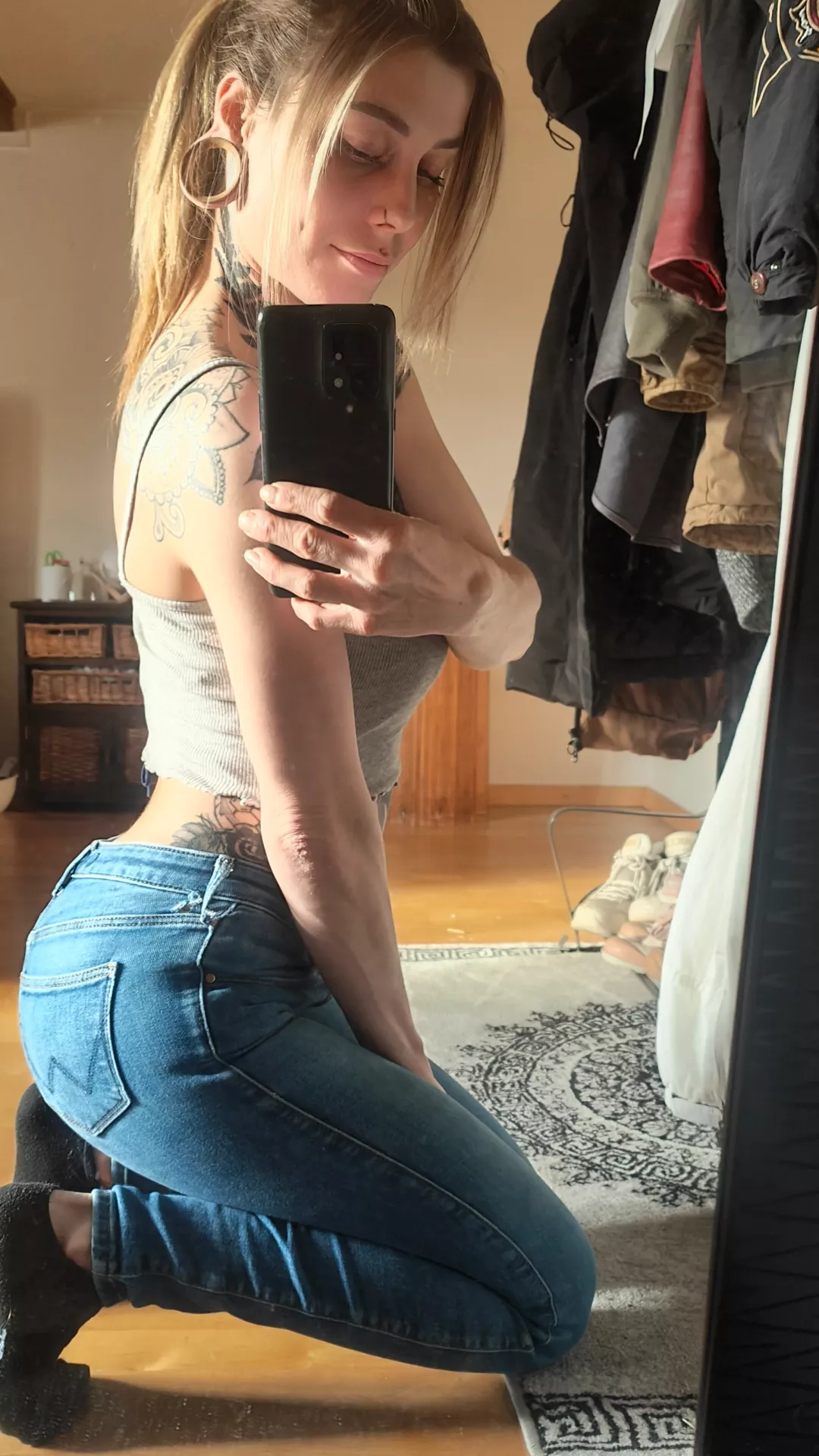 Wranglers fit best ;) posted by Solunasun