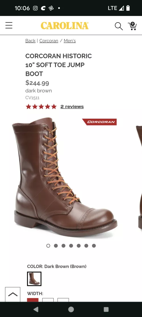 Y'all got opinions on Carolina's Corcoran Jump Boots? by DanTheFireman