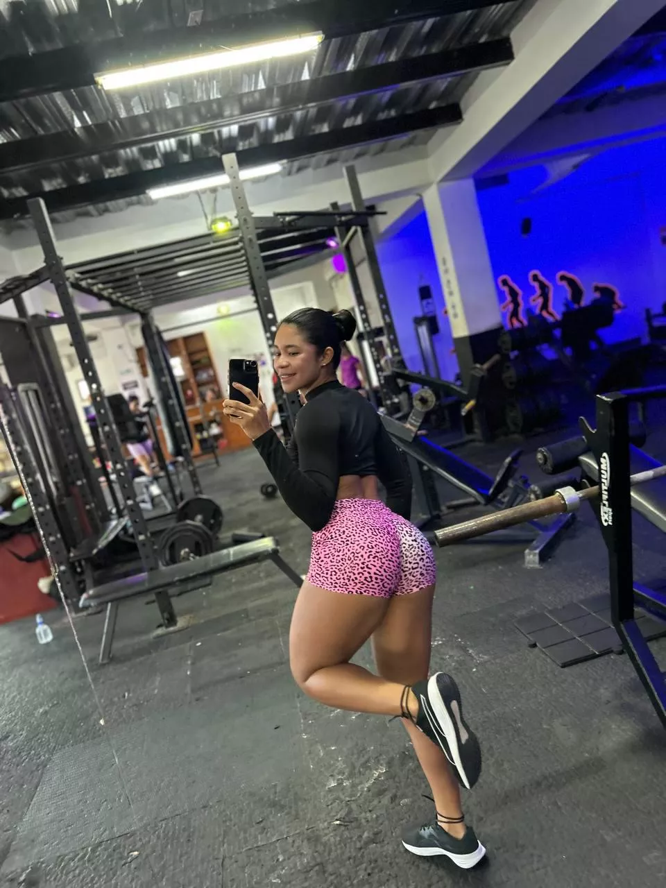 You will even get hard at the gym when you see me posted by Clarissa_Joan