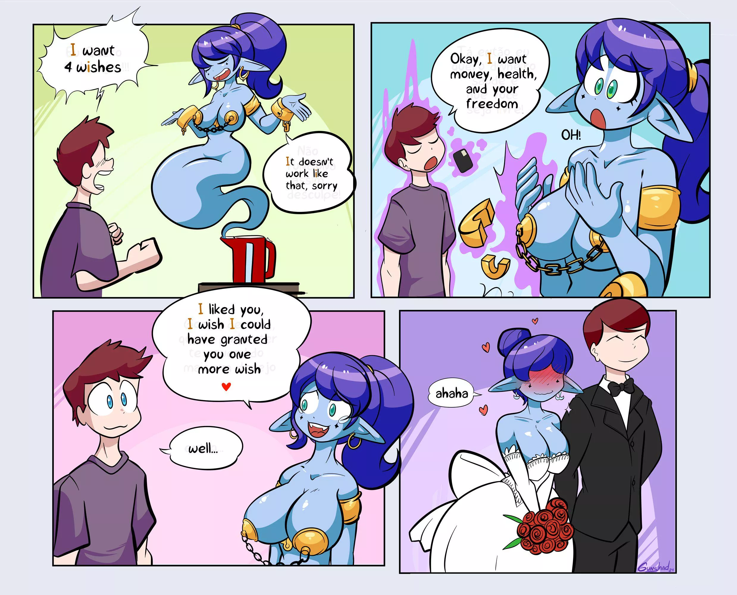 your Jeanie girlfriend by gunshadart posted by Able_Health744