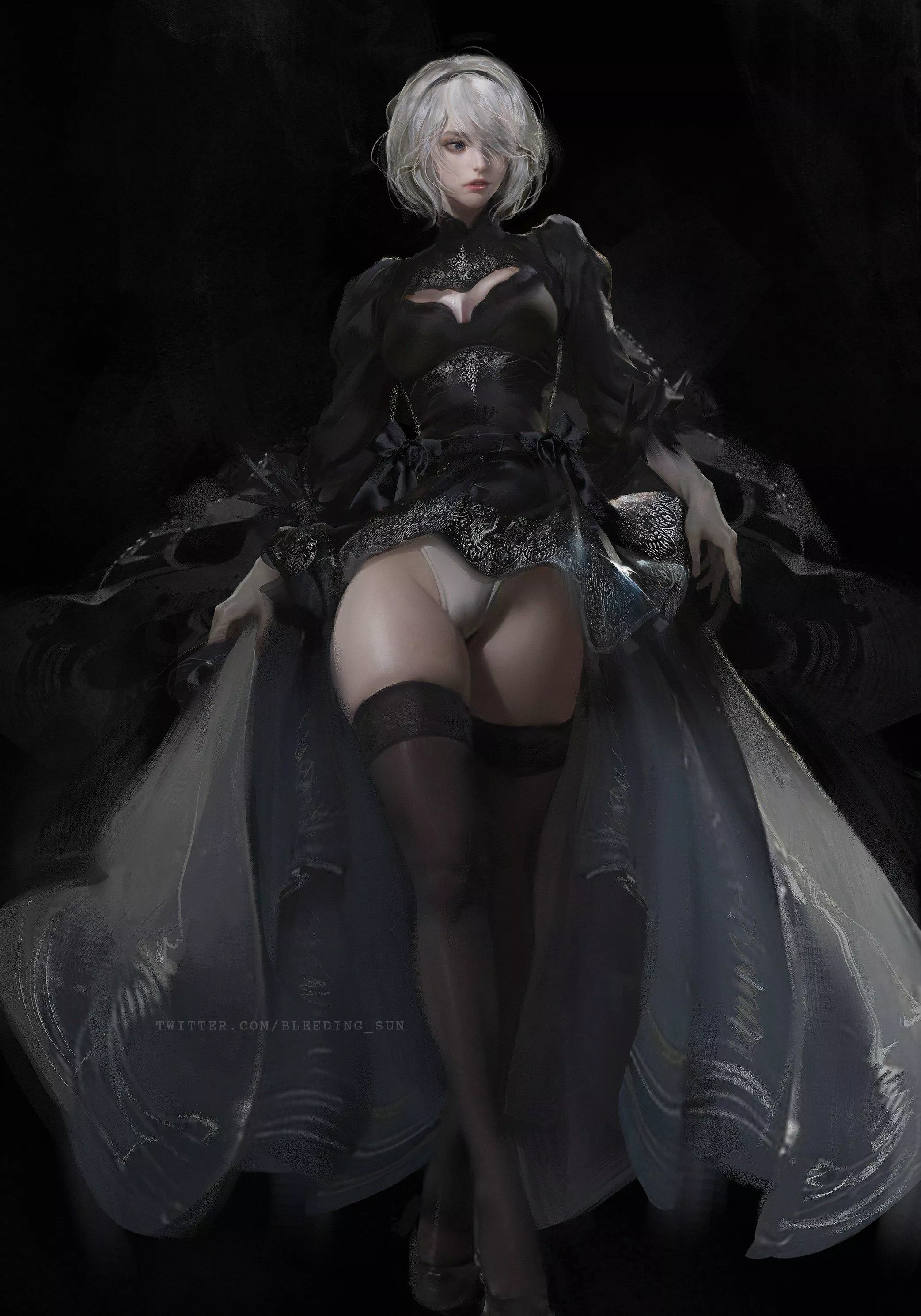 2B (Lia) [Nier Automata] posted by Throwawheylmao