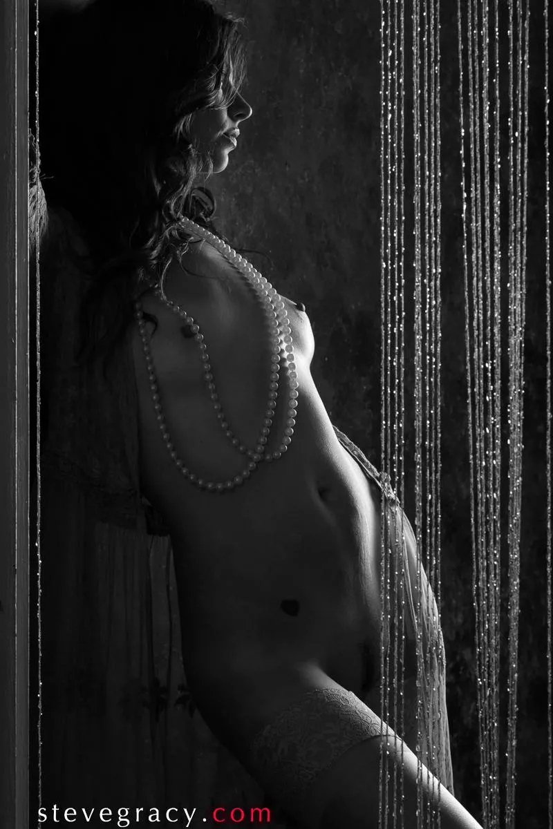 Cassandra in pearls posted by SteveGracyPhoto