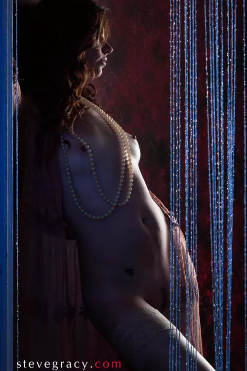 Cassandra in pearls by SteveGracyPhoto