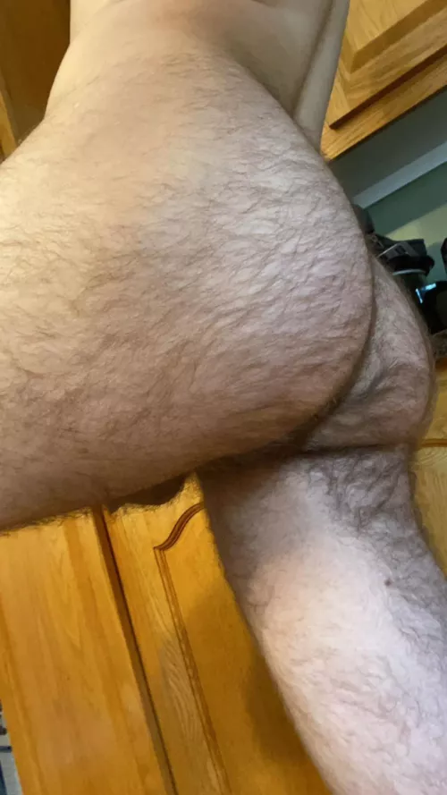 Cooking in the nude. Just missing some big meat by hollowbodies777