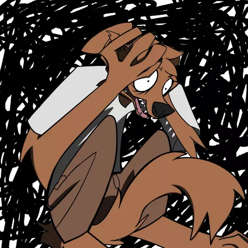 Crazy? (Art by me) by afriendfuryou