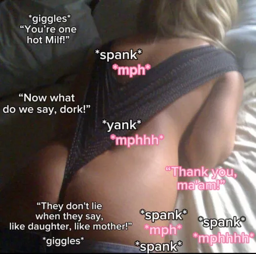dorky milf gets owned by bully by wedgie-milf