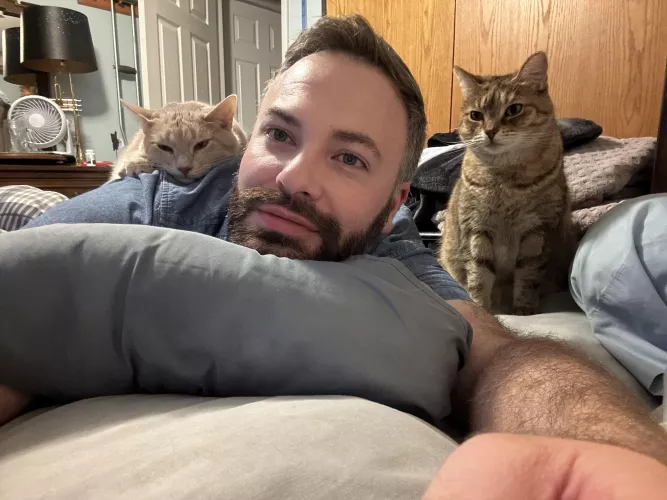 Family picture! Anyone else spend too much time getting pics with their fur babies? by skulberries