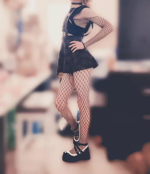 Fishnets make everything better 🖤 by AstonishingCobb