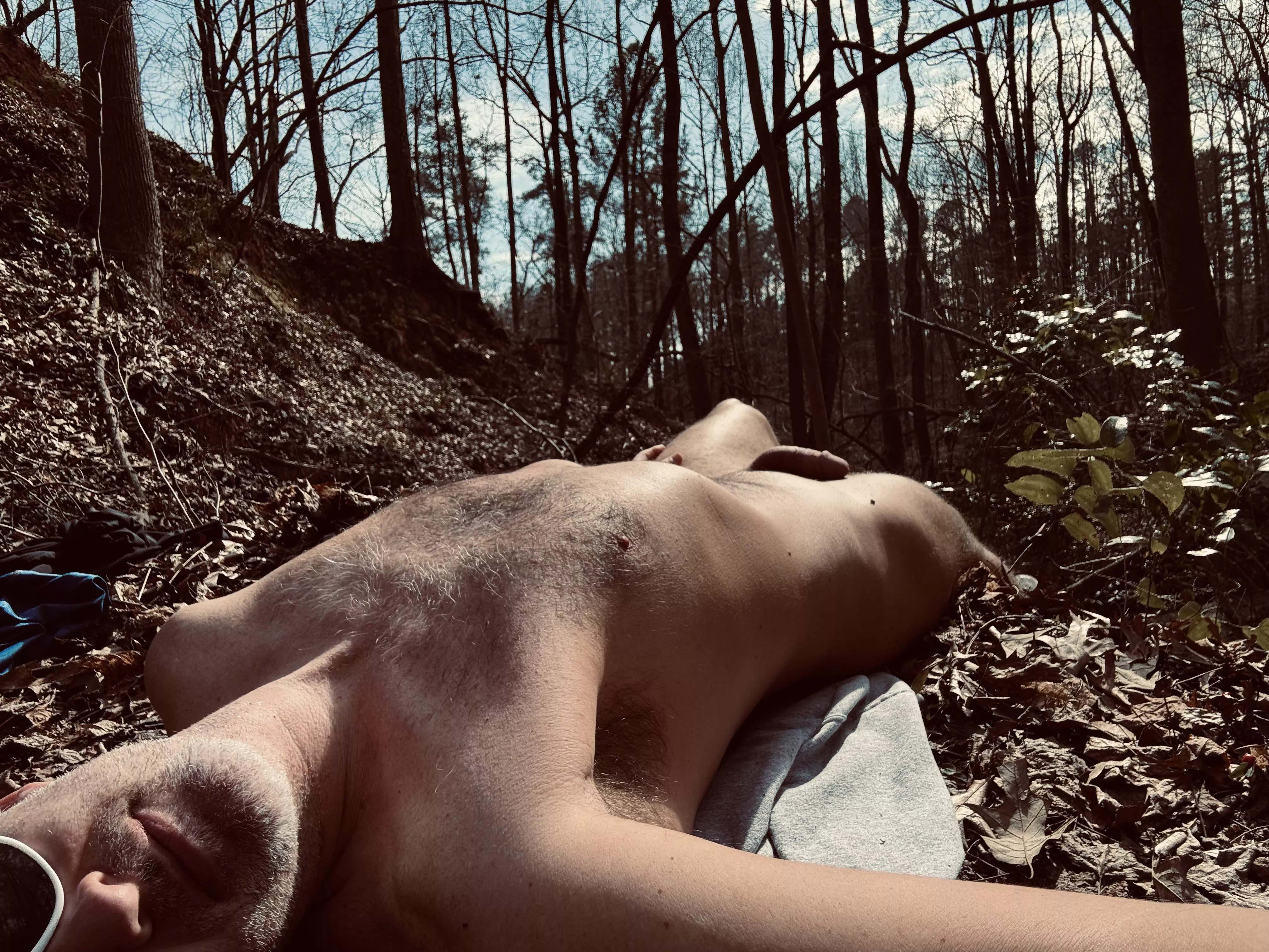 Found a good spot on my hike today! ☀️  posted by carpeCactus