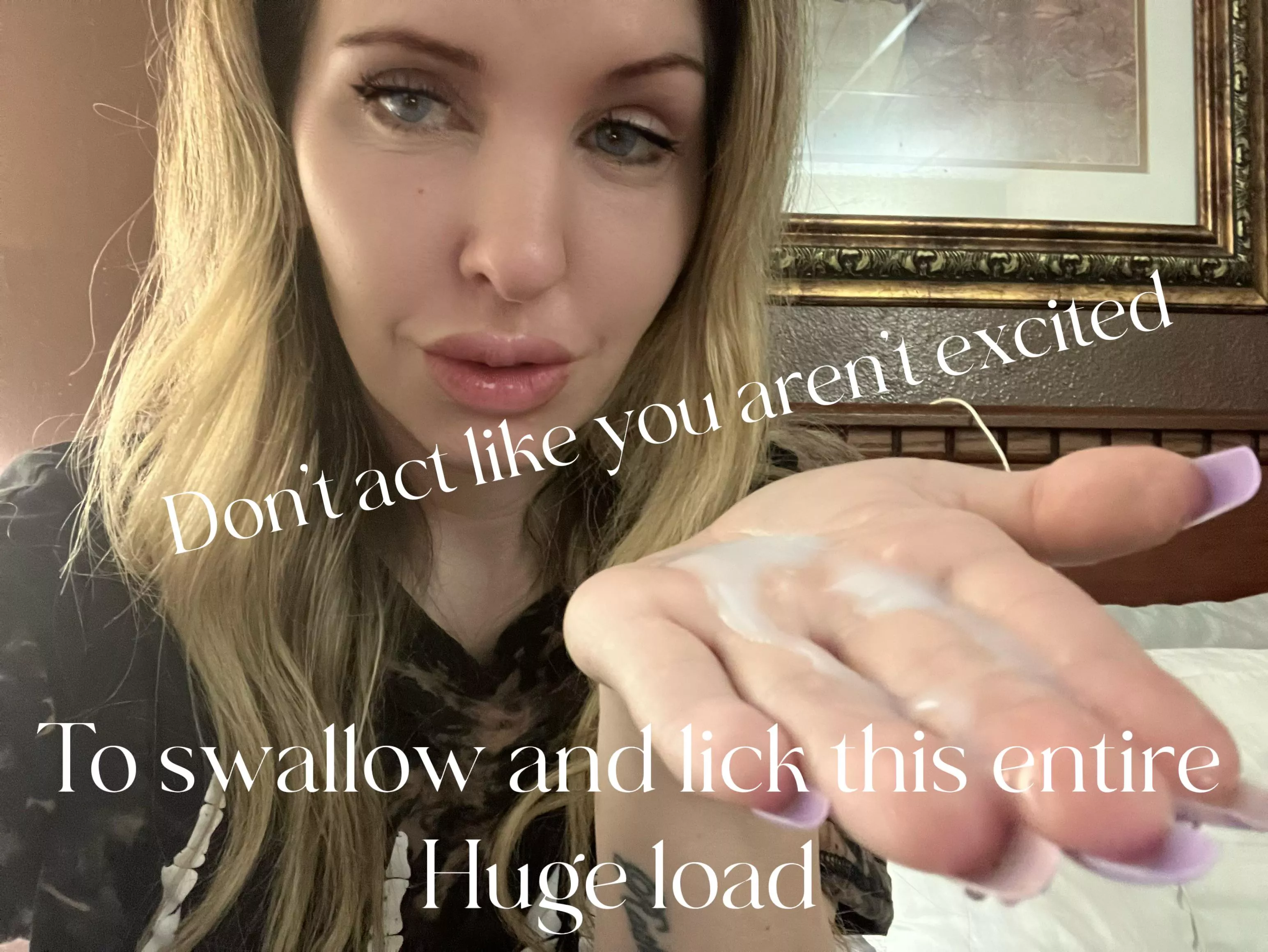 Go on , start licking up every drop I know you have been craving it ! posted by Miss-marilyn-23