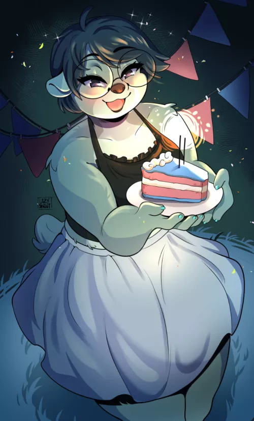 Happy birthday Kassie! By me - (Lazysnout) by LazySnout