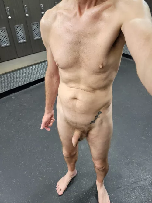 I love being naked in the locker room. I wish that more guys did too. by cut_restored