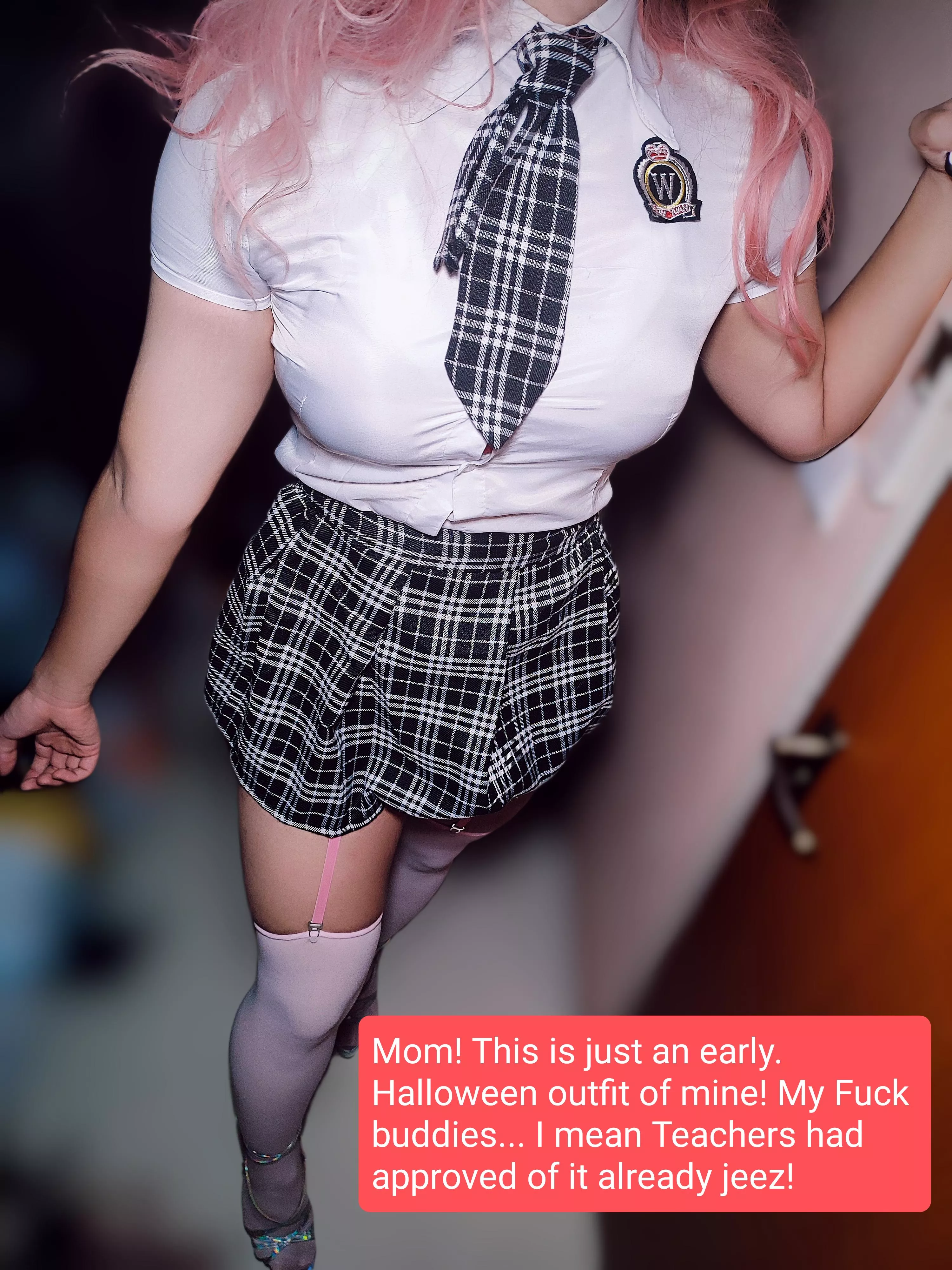 If a Asian slut walks in your room like this begging for extra credits in exchange for sex would you approve of it? posted by AltruisticHumor2696