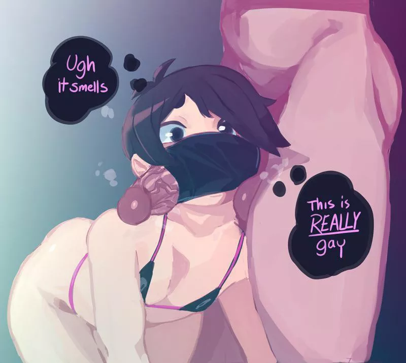 I’m not sure but that’s a little gay posted by Ryyyuuuu