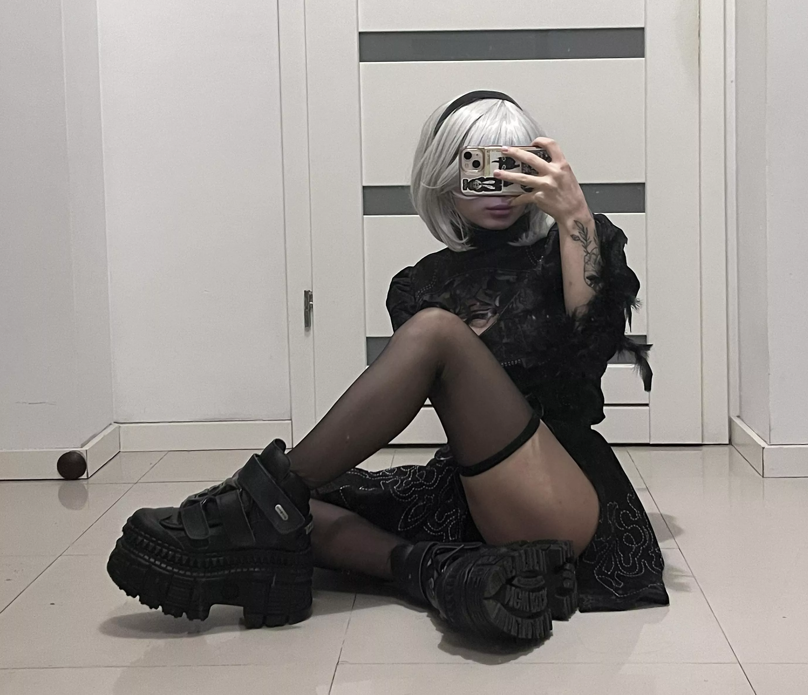 I'm only 18 years old. This is my first cosplay. Do you like? posted by wankerpanker