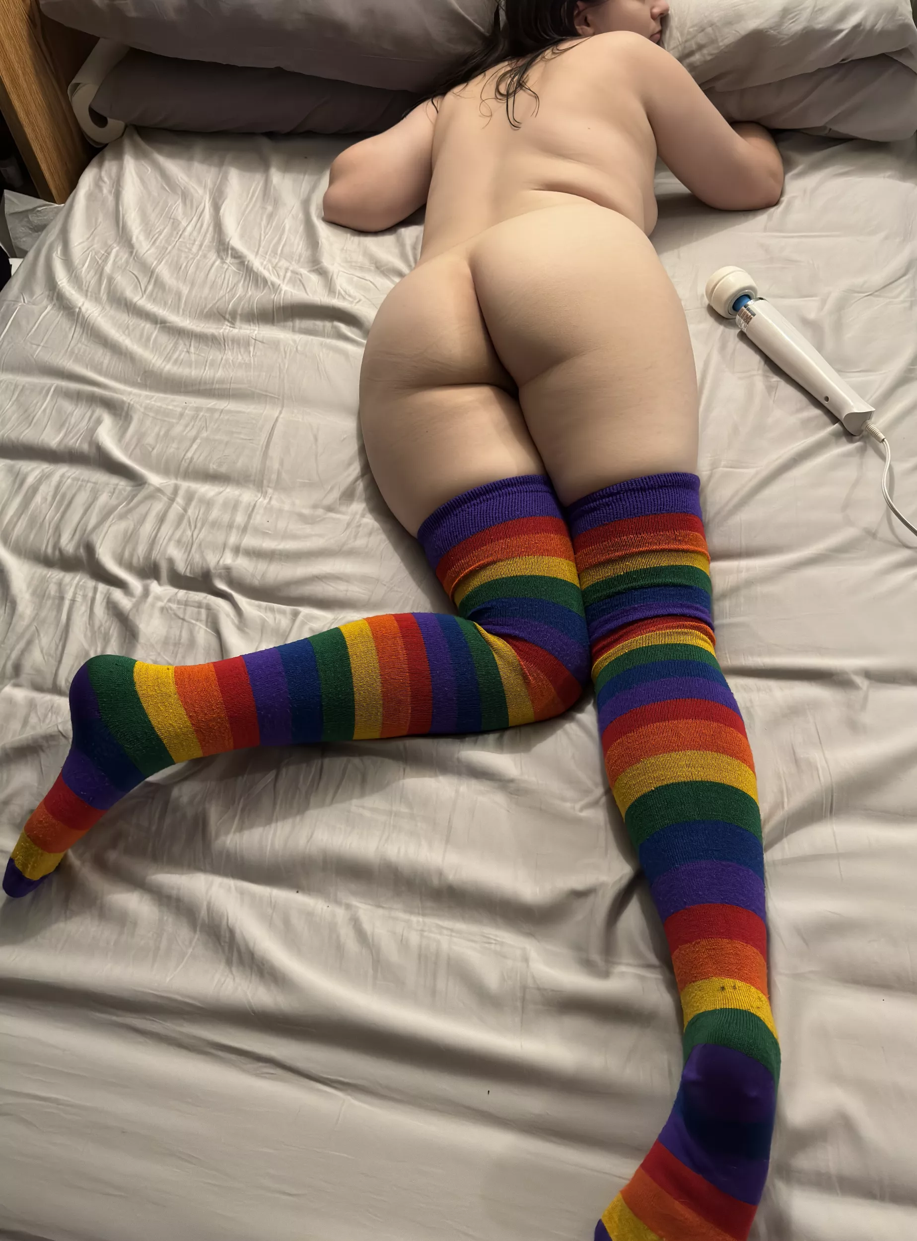 It's better when the socks stay on posted by Scandalousknees