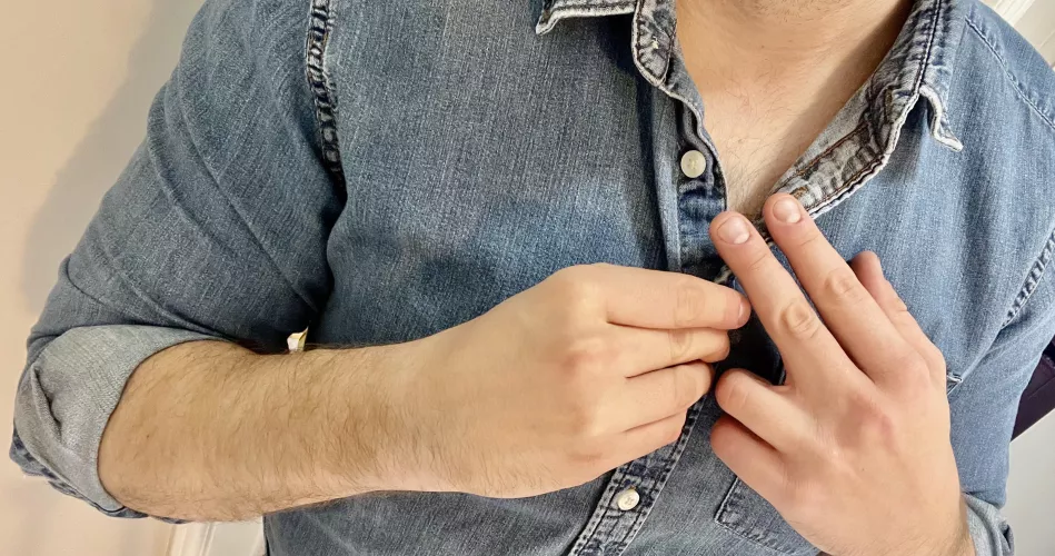 Just a little denim flair by okay_dick_energy