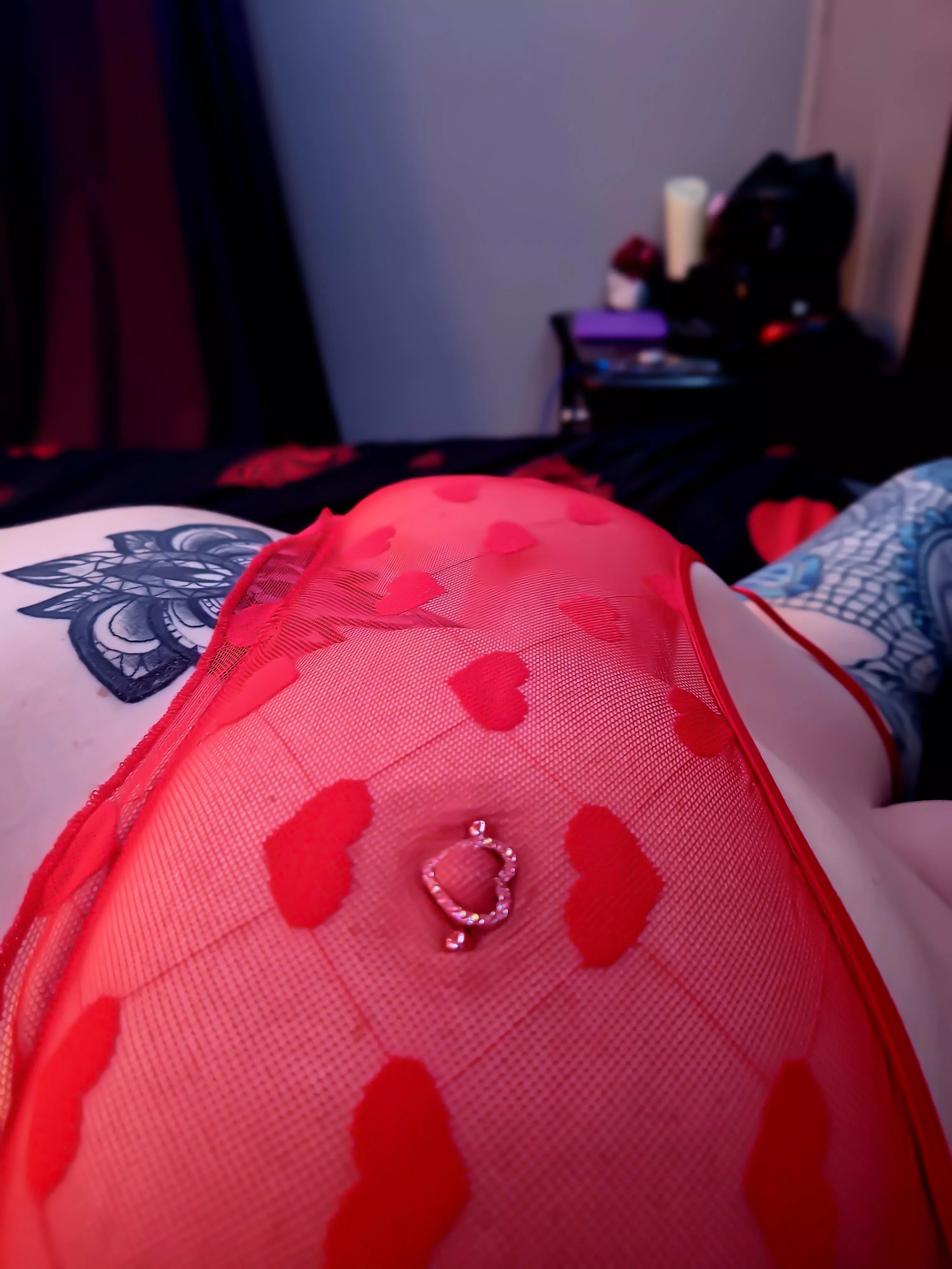 Just my nipples, that is all. posted by TheBlackBunny222