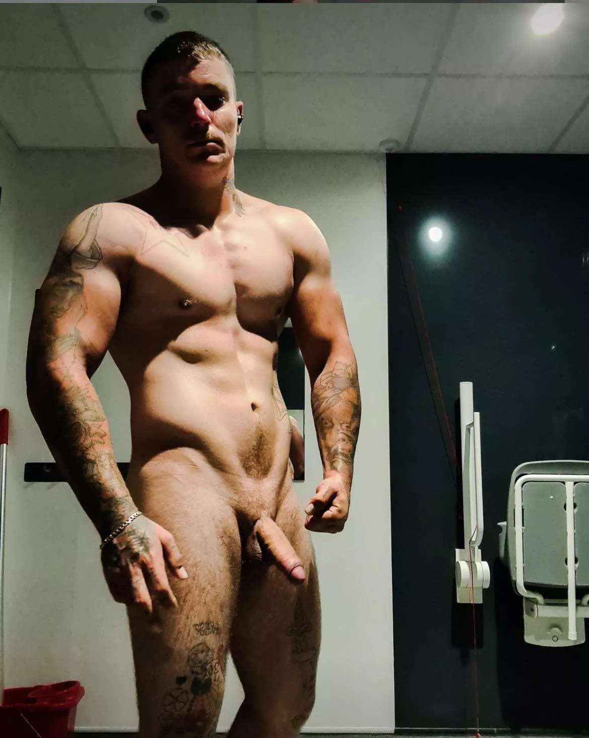 Locker room posing posted by Public_flasher1991