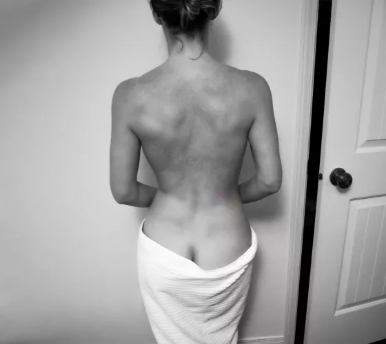 My back after a shower by Rebecca_bdsm