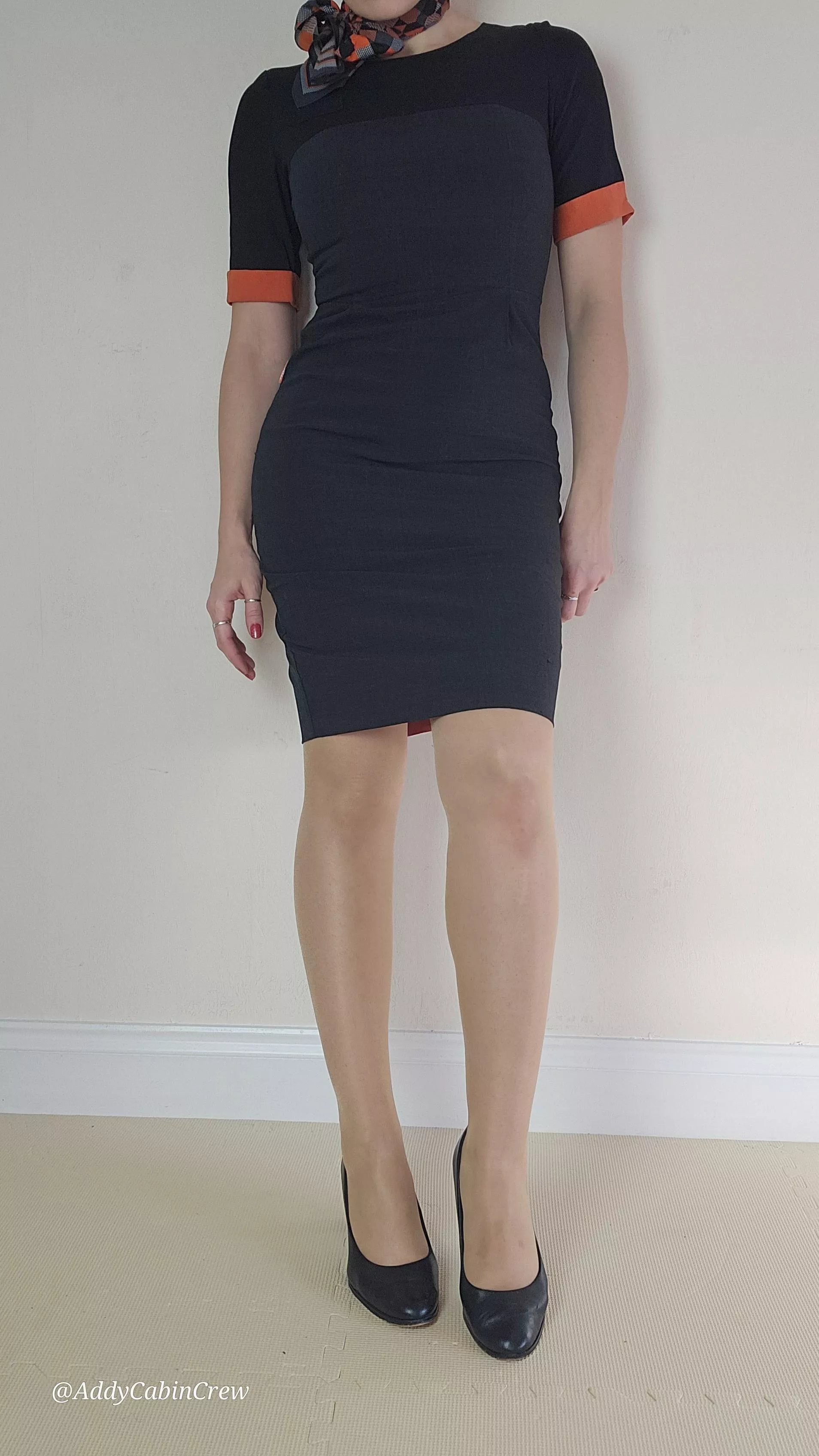 Nylons go best with a uniform posted by AirHostess666