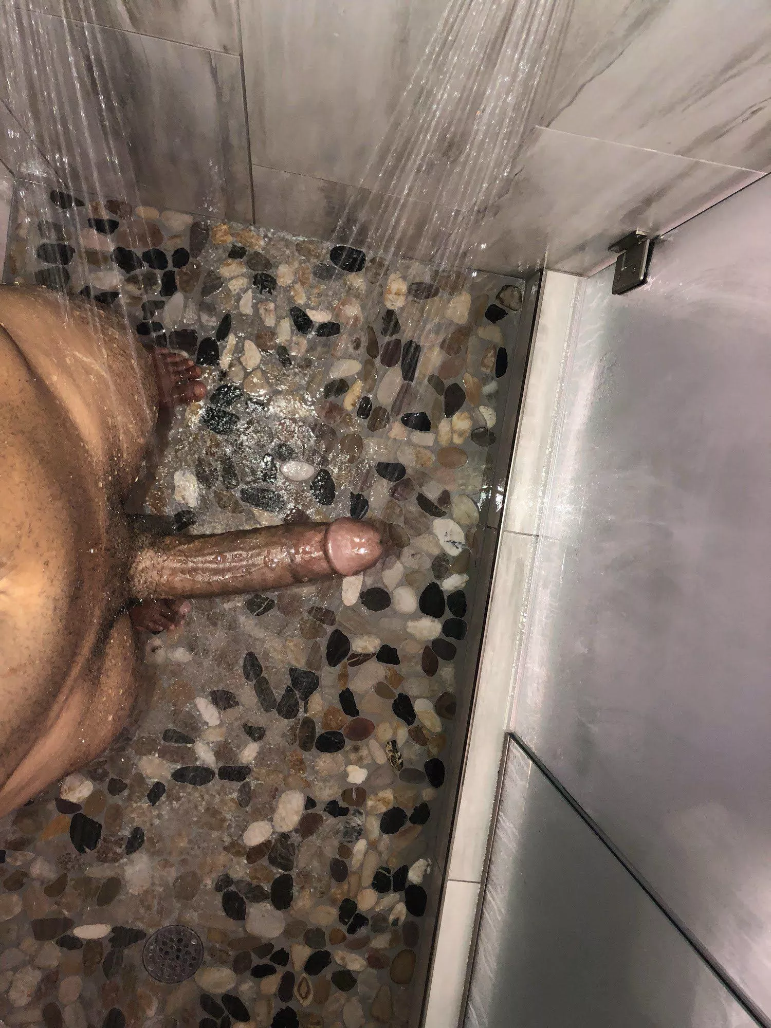 Open the shower door and see this, what next?  posted by handsumeDick