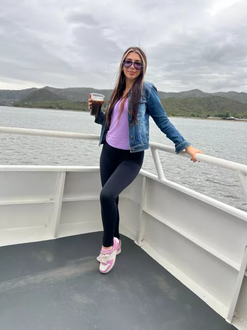 Out on the water felt cute :) by jrv53