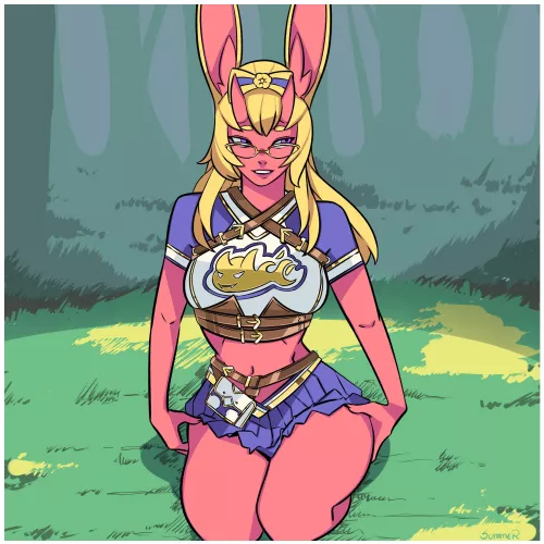 Rei's thighs are very soft (MaeveBestGirl, Summer) by gifsundgirls