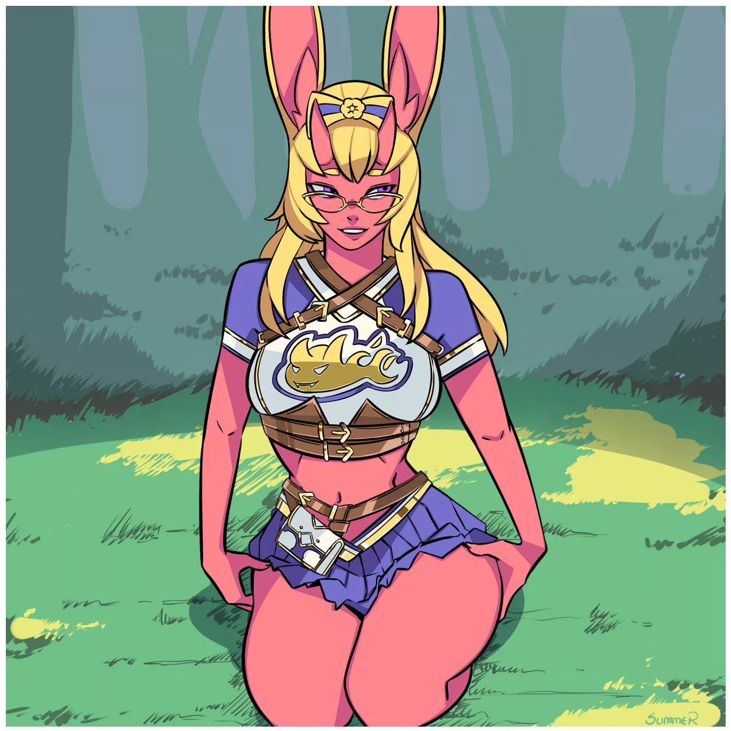 Rei's thighs are very soft (MaeveBestGirl, Summer) posted by gifsundgirls