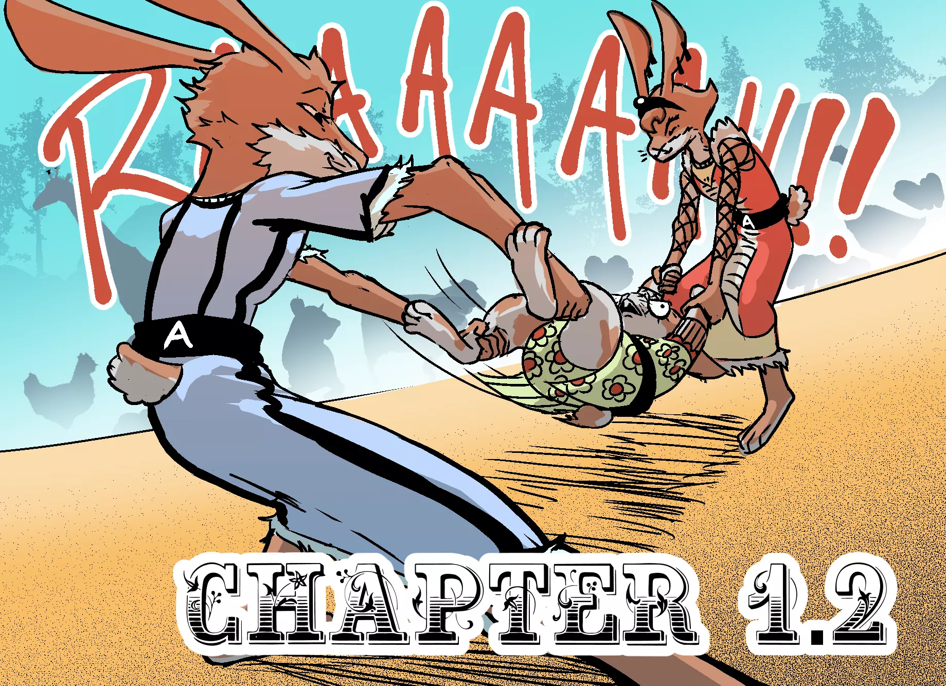 Sibling Rivalry (art by me) posted by TheMasonimous