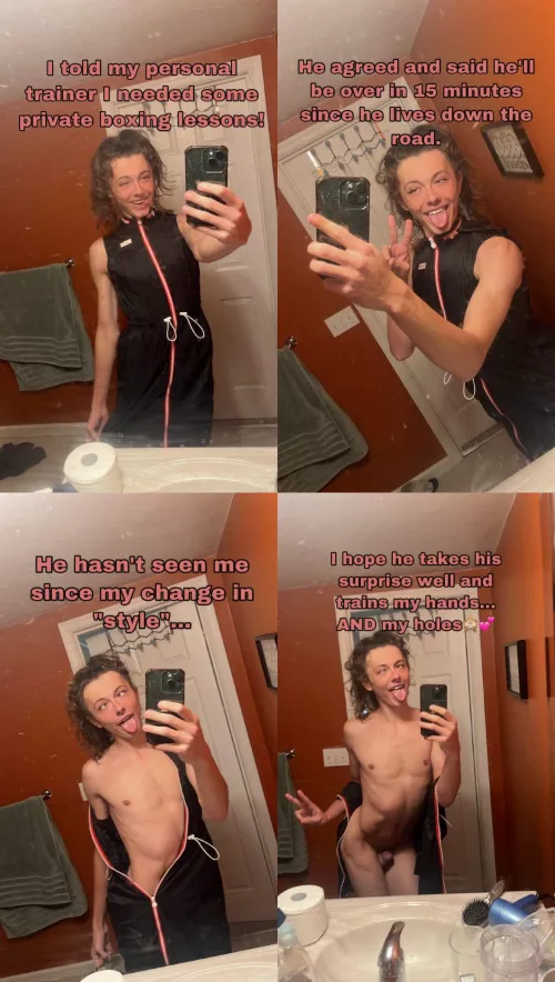 Sissy boxer 🥊💕 by KylaTheKumrag