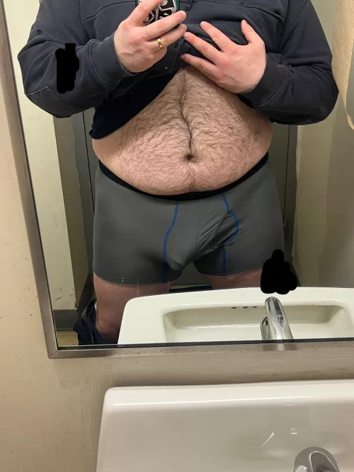 Snuck off at the firehouse to show off my softie 😉 by thickhead1