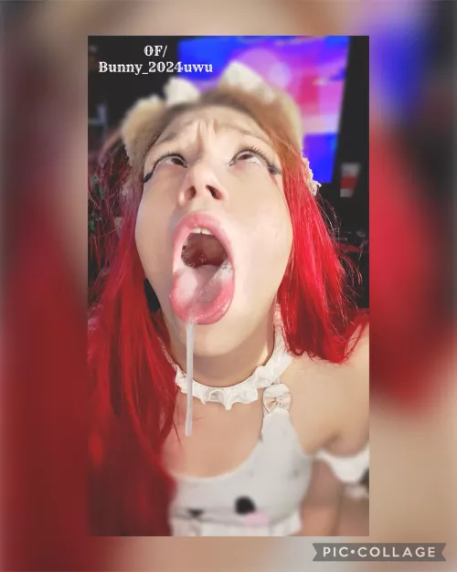 So much spit! by ItsjustT_uwu