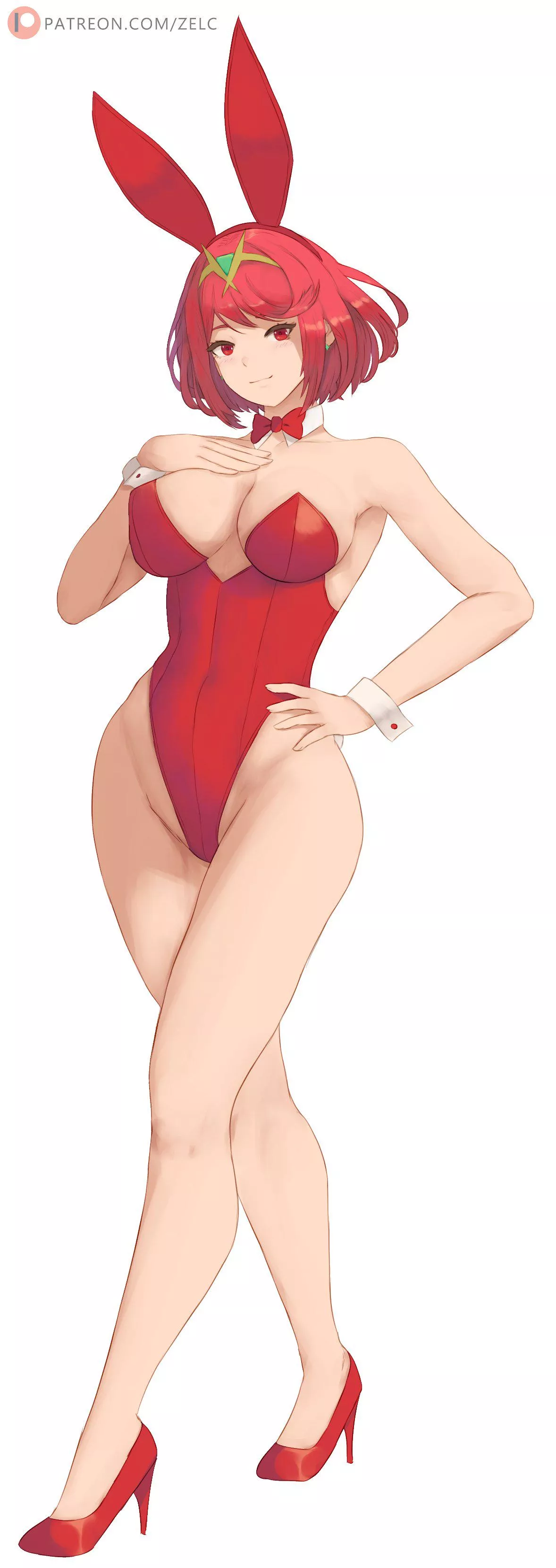 Super Smash Bunny, Pyra posted by LafterMastr