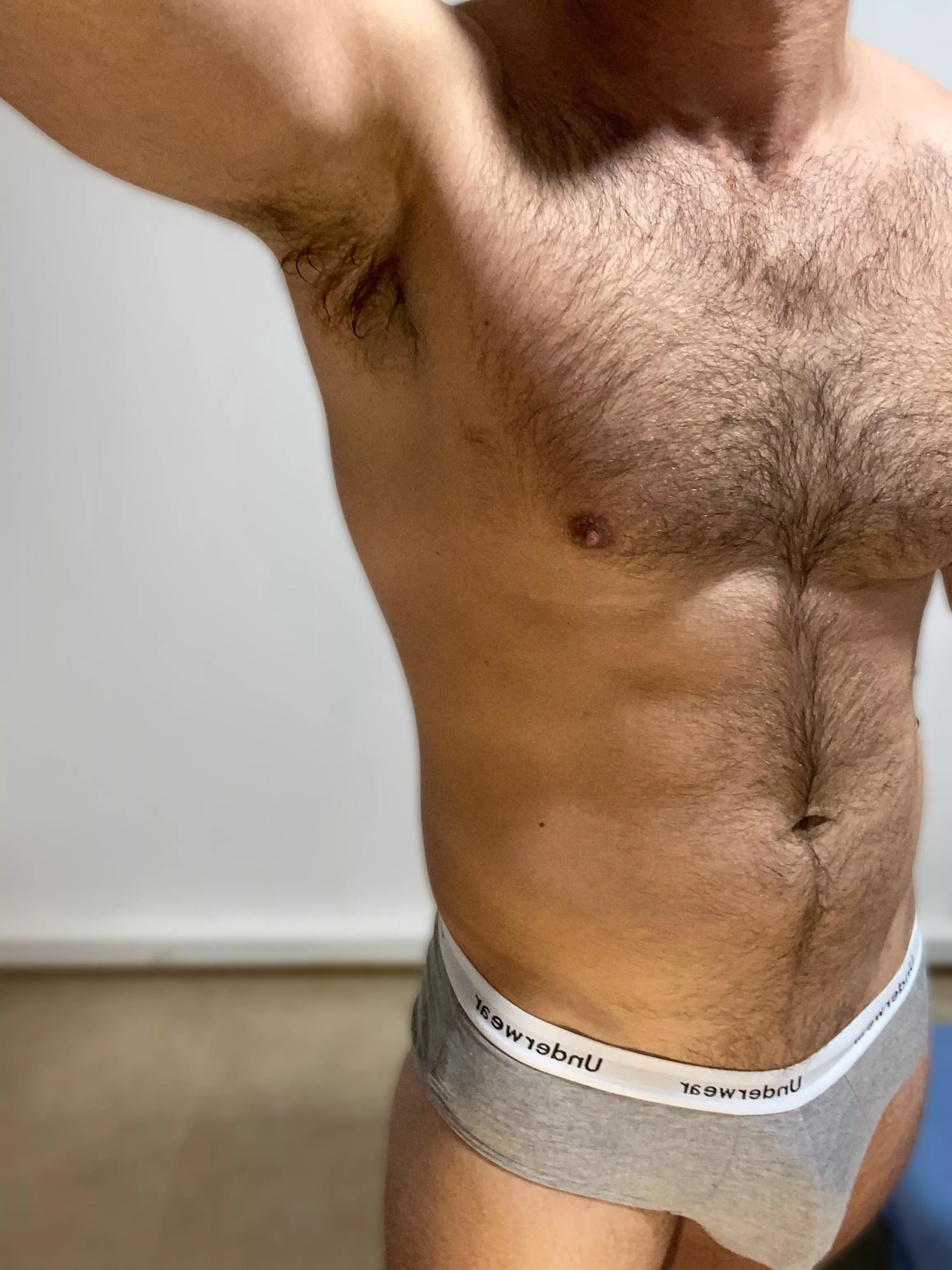 Sweaty after a good workout, wanna sniff ? posted by DeepInTension