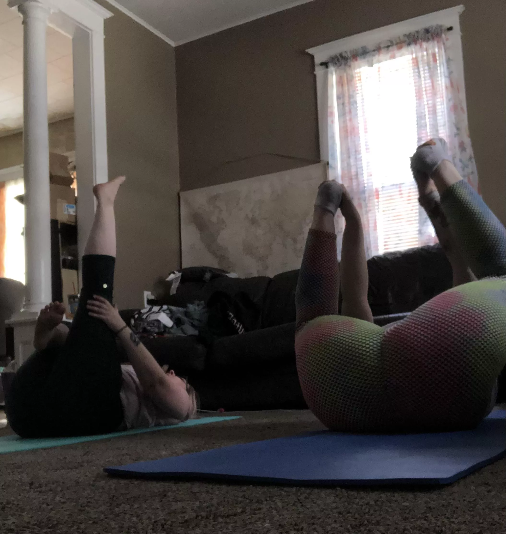 This pose is called happy baby 😂  posted by PLANTSN0TPE0PLE