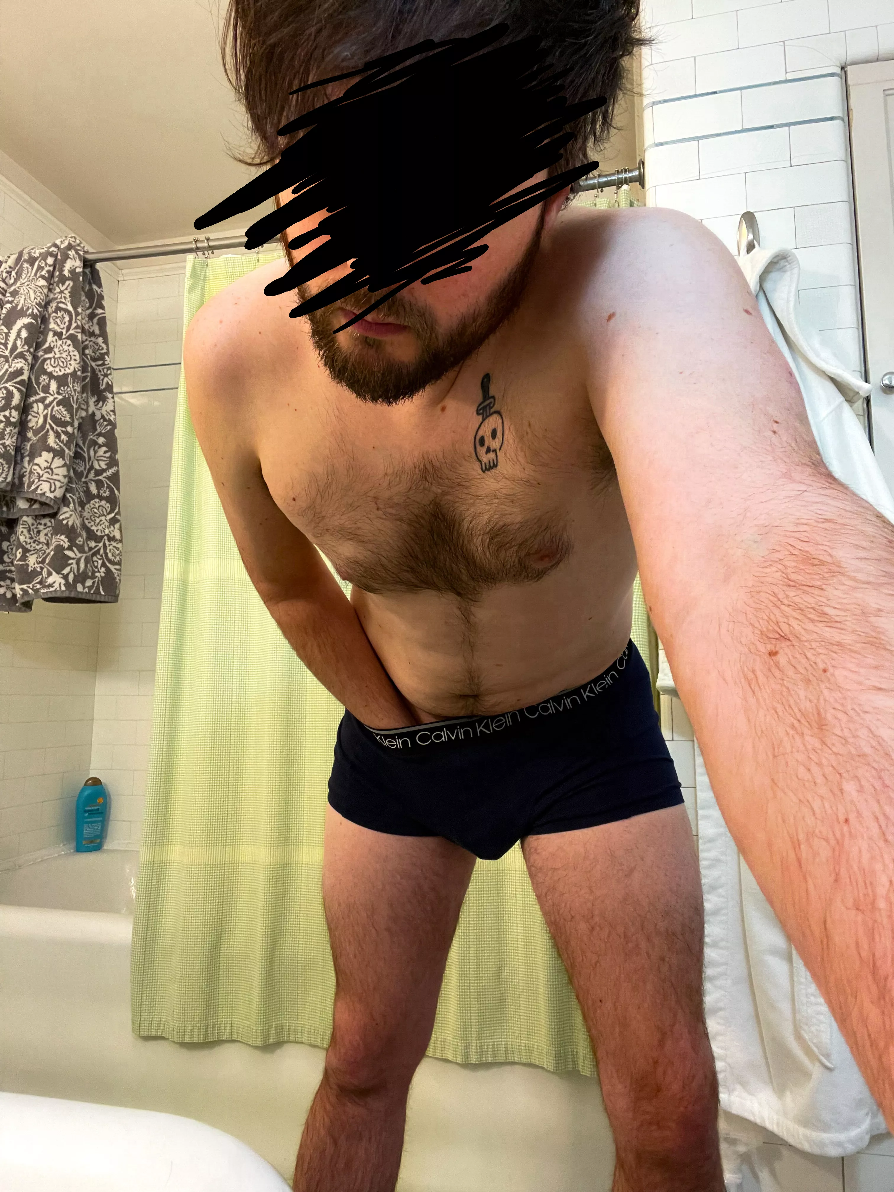 usually about the time I shave it down.. keep letting it grow? posted by _Saint_Jimmy