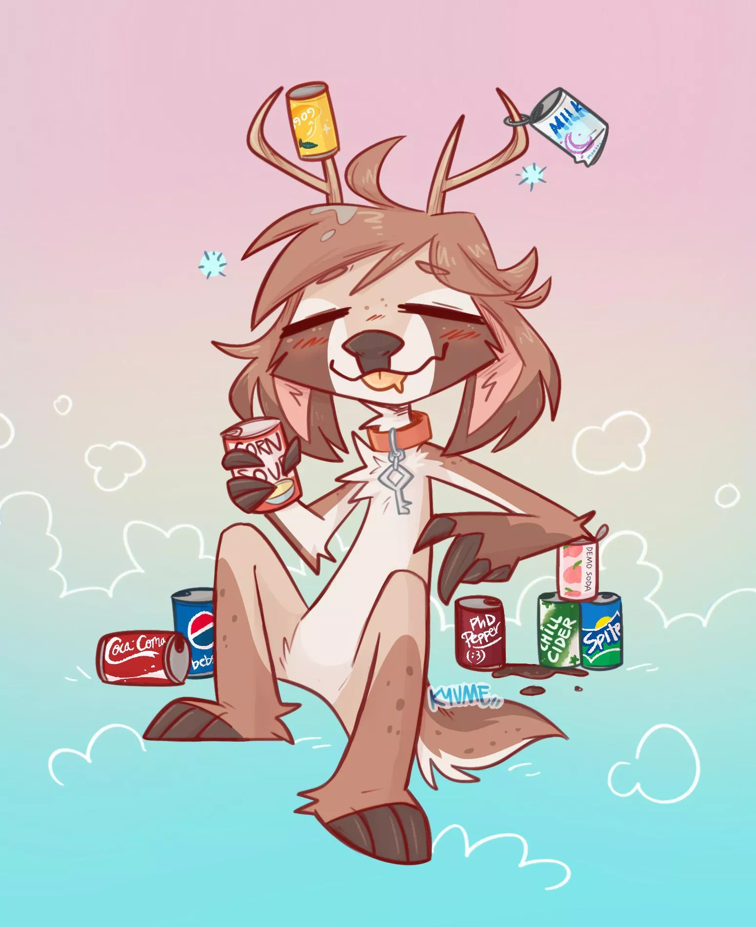 What's your favorite caffeinated drink?🥤✨ posted by kazunekomori