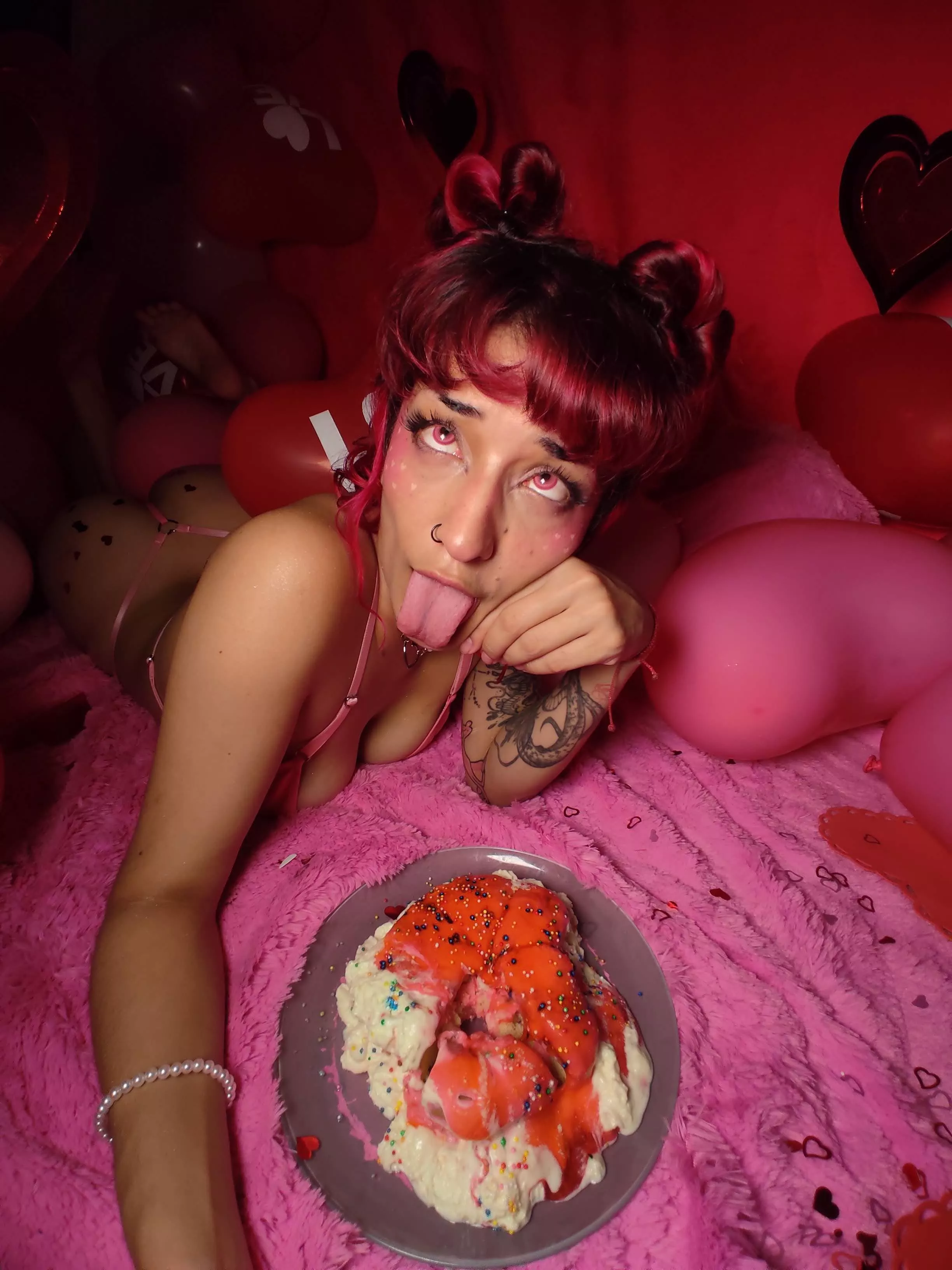 Who wants the cake? posted by JenaLux