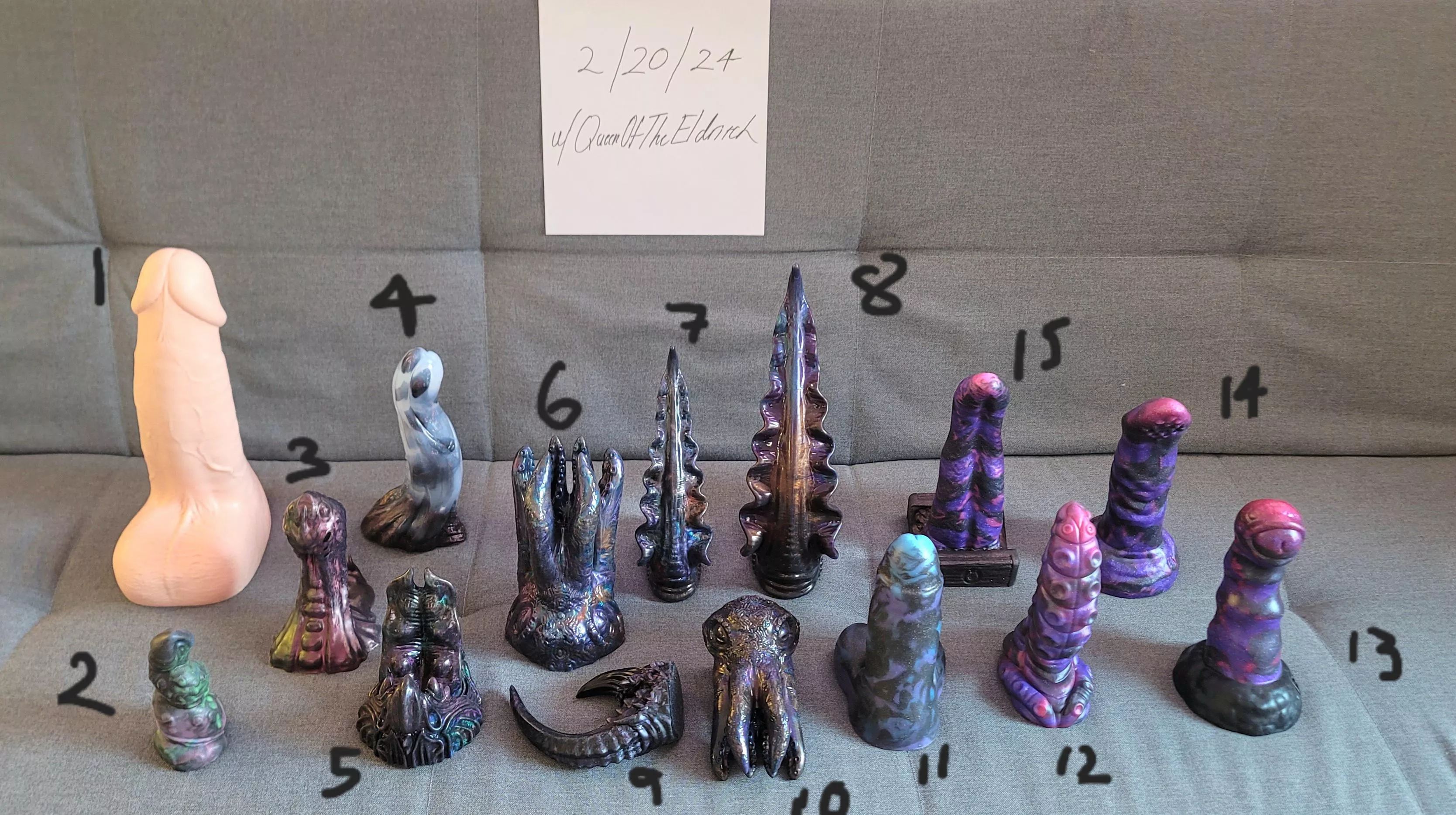 [WTS] 15 Toys: Galaxy + Oil Slick Pours, Tentacle and Monster Models posted by QueenOfTheEldritch