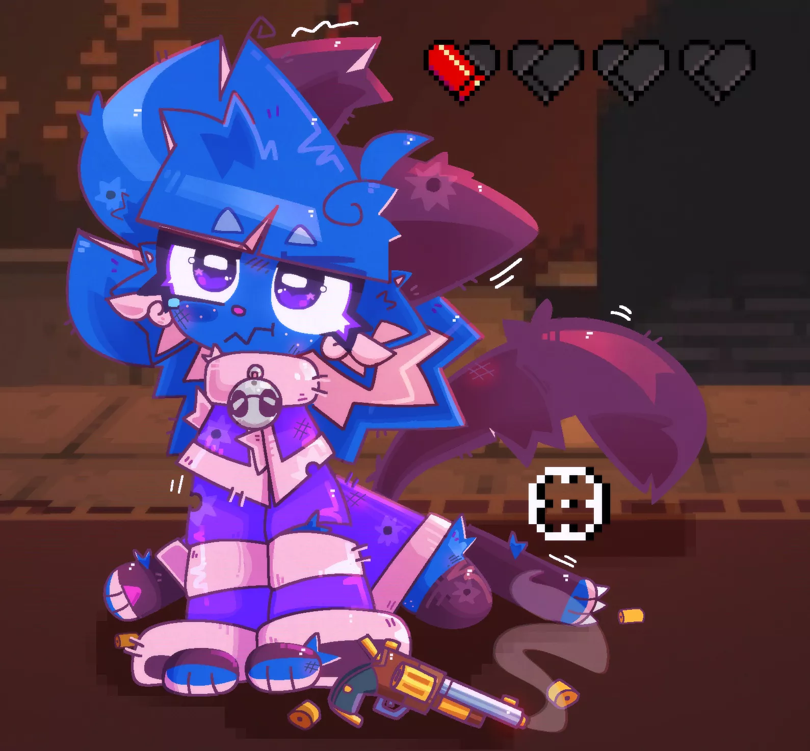 you outplayed them but I mean you are gonna finish the job right?? you can't let them win just because they made puppy dog eyes c'mon (art by me @fridgenstuffs on twitter) posted by click_m