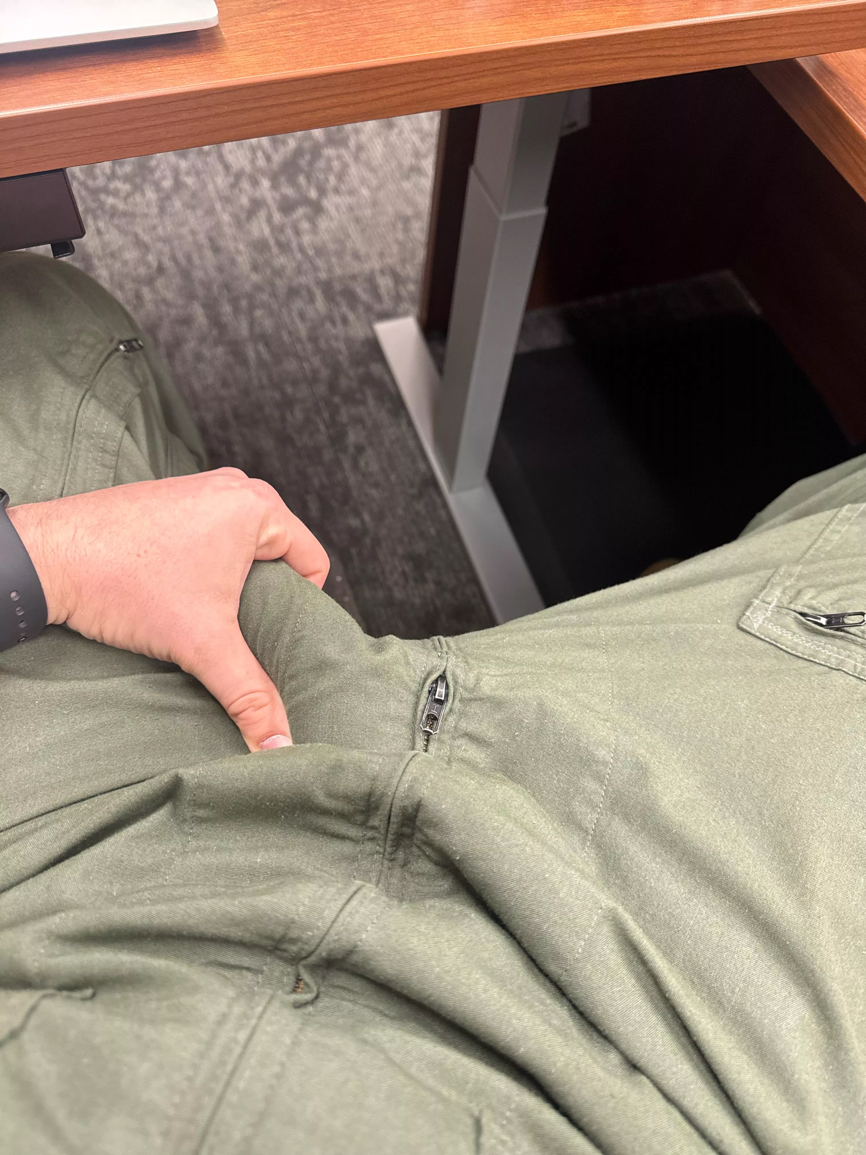 At work rn, looking to share my cock in uniform! Ladies only please, DM me posted by Ok-Bullfrog-648