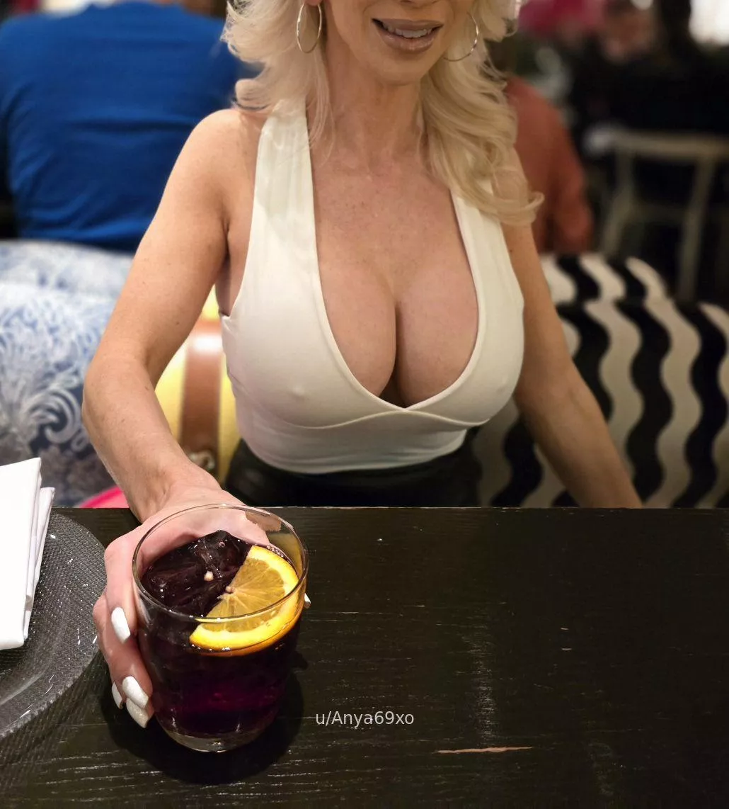 Cheers to large amounts of cleavage posted by Anya69xo