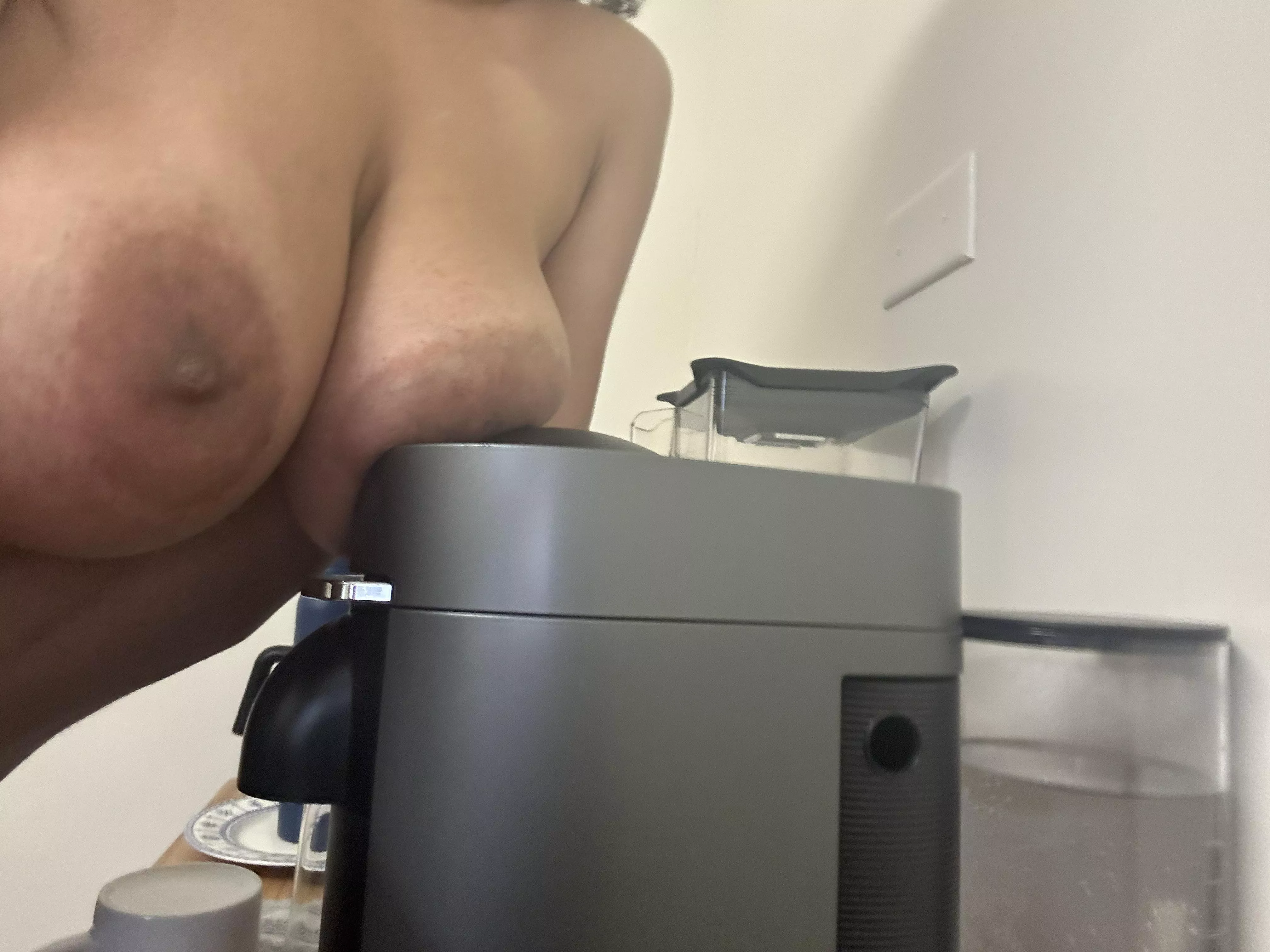 Coffee machine at my work is sooooo slow...i guess it needs some encouragement haha posted by Ok-Beginning7018