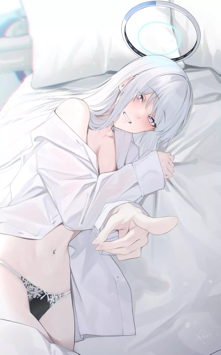 Cute and sexy angel waifu posted by reversedturnover